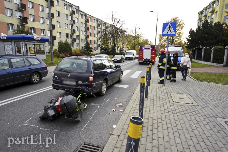 Elbląg Dwa wypadki w godzinach szczytu