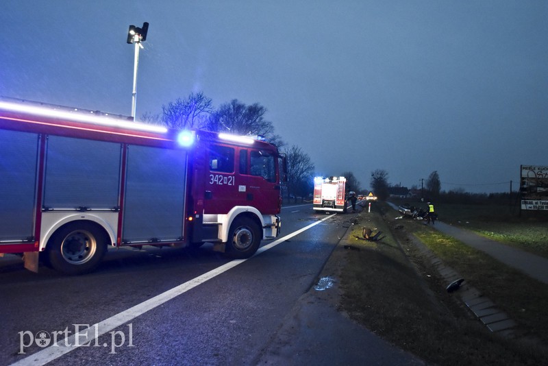 Elbląg Tragiczny wypadek na drodze nr 7