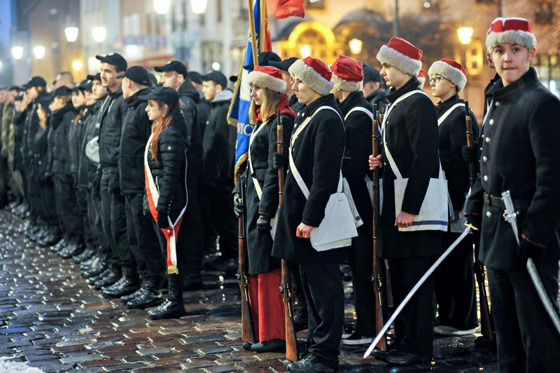 Maszerowali, jak kiedyś podchorążowie zdjęcie nr 140898