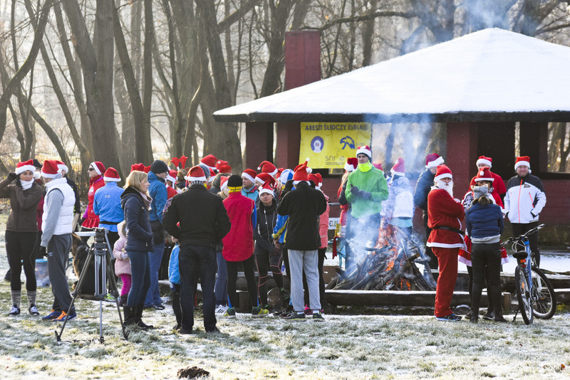 Elbląg Z Mikołajem przez miasto