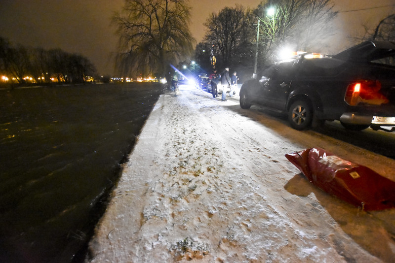 Elbląg Woda cały czas się podnosi, służby stawiają zapory