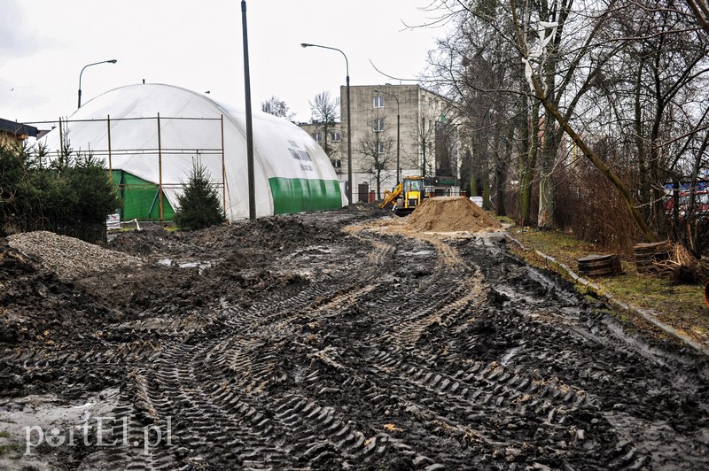Elbląg Budowa boiska przy SP 19