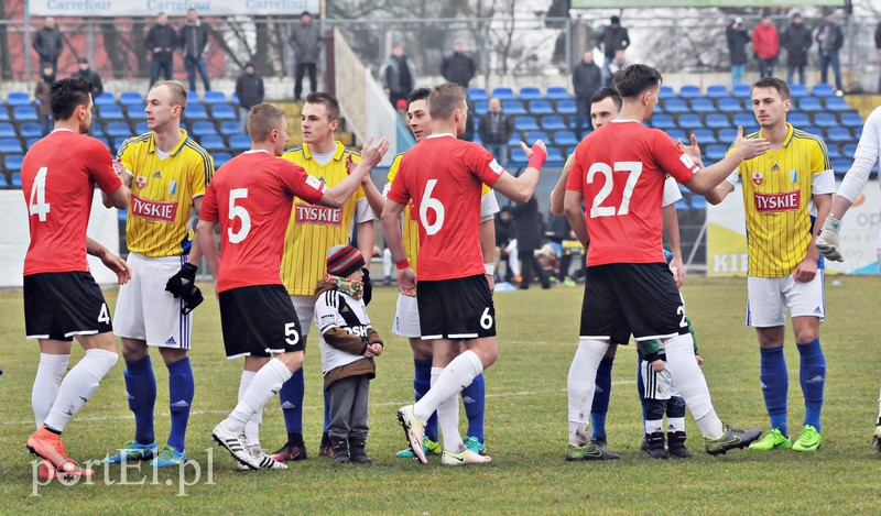 Elbląg Olimpia wygrywa z Polonią Warszawa
