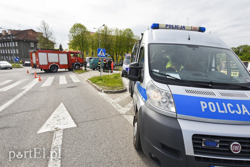 Rowerzysta potrącony na skrzyżowaniu ul. Łęczyckiej i Rawskiej zdjęcie nr 151939