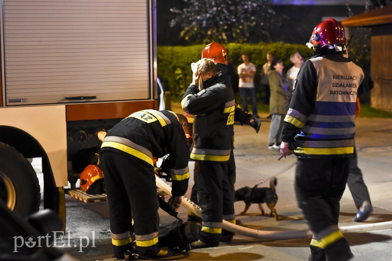 Pożar w wieżowcu przy Malborskiej zdjęcie nr 152125