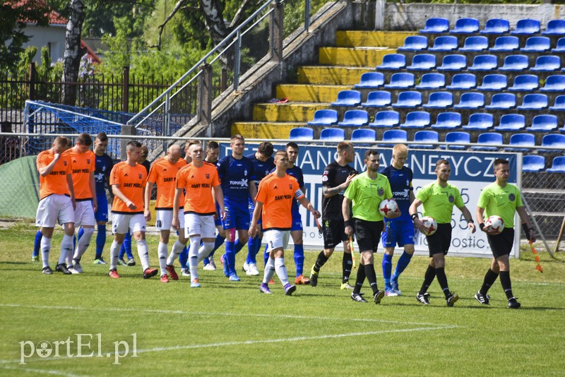 Elbląg Concordia zdobywa punkt w meczu z ŁKS - em