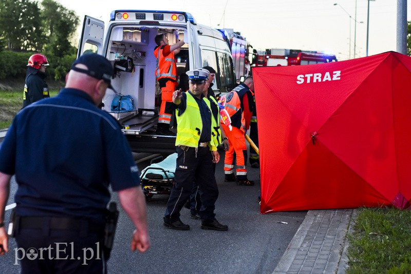 Wypadek motocyklisty na Modrzewinie zdjęcie nr 152566