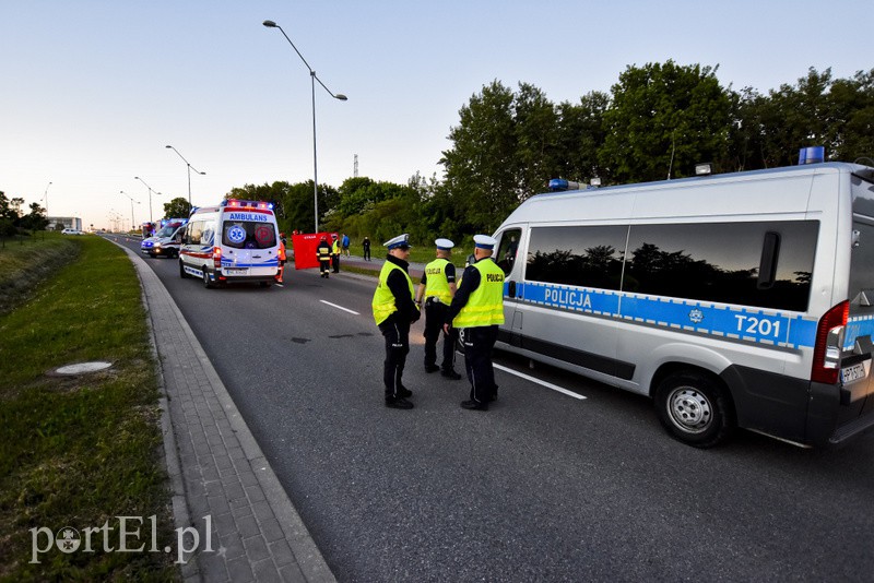 Wypadek motocyklisty na Modrzewinie zdjęcie nr 152572