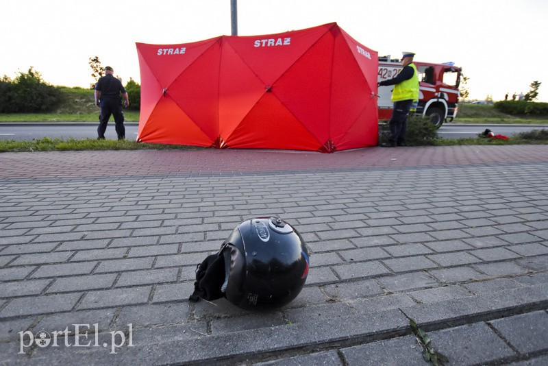 Wypadek motocyklisty na Modrzewinie zdjęcie nr 152564