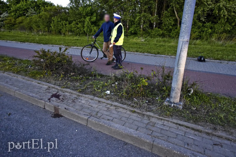 Wypadek motocyklisty na Modrzewinie zdjęcie nr 152579