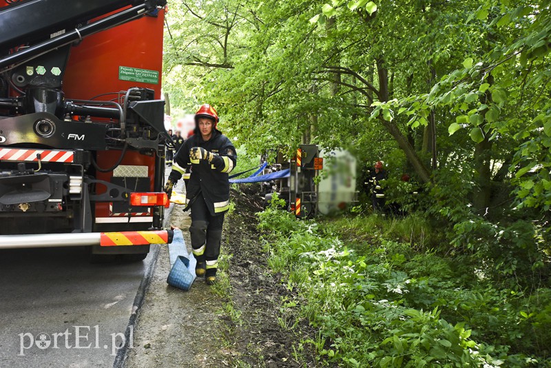 Wypadek cysterny z ropą zdjęcie nr 154595