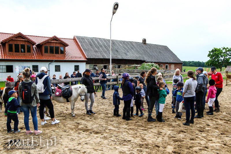 Elbląg Namłodsi jeźdzcy na starcie