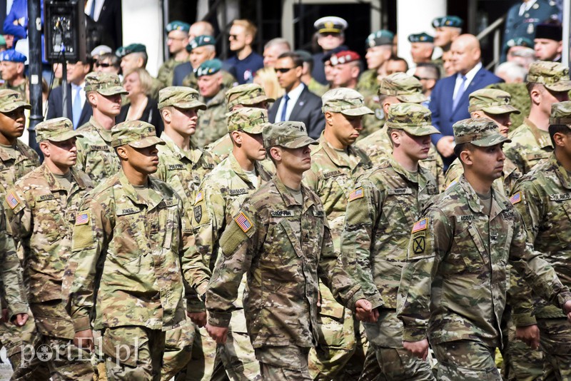 Elbląg powitał Wielonarodową Dywizję Północny-Wschód zdjęcie nr 155642