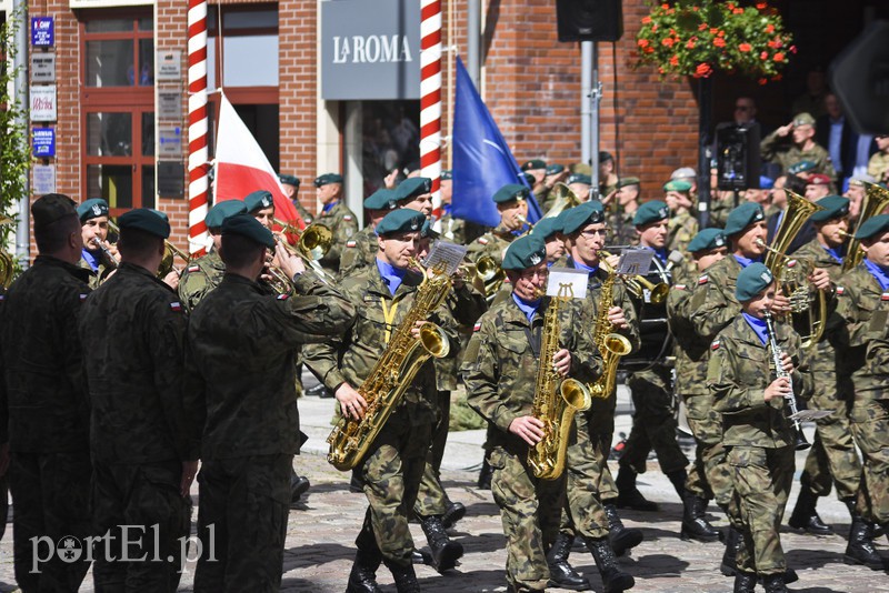 Elbląg Elbląg powitał Wielonarodową Dywizję Północny-Wschód