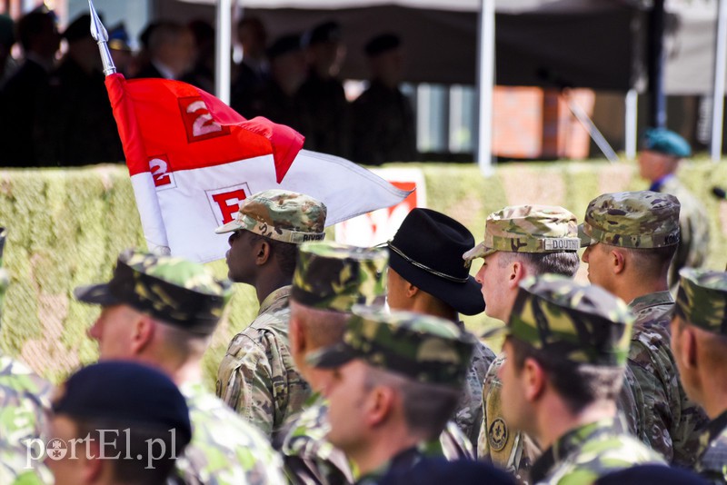 Elbląg powitał Wielonarodową Dywizję Północny-Wschód zdjęcie nr 155622