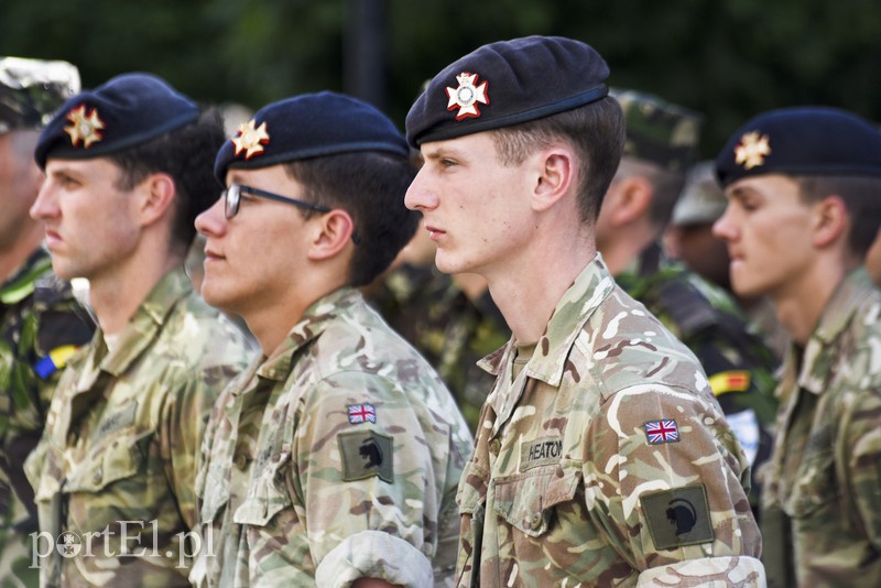 Elbląg powitał Wielonarodową Dywizję Północny-Wschód zdjęcie nr 155627