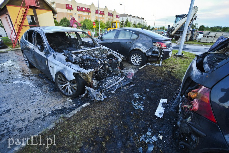 Pożar bmw przy ul. Kossaka zdjęcie nr 155738