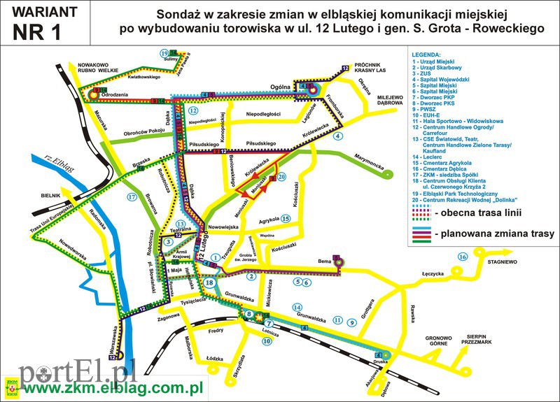 Elbląg ZKM pyta mieszkańców: jak będzie lepiej?
