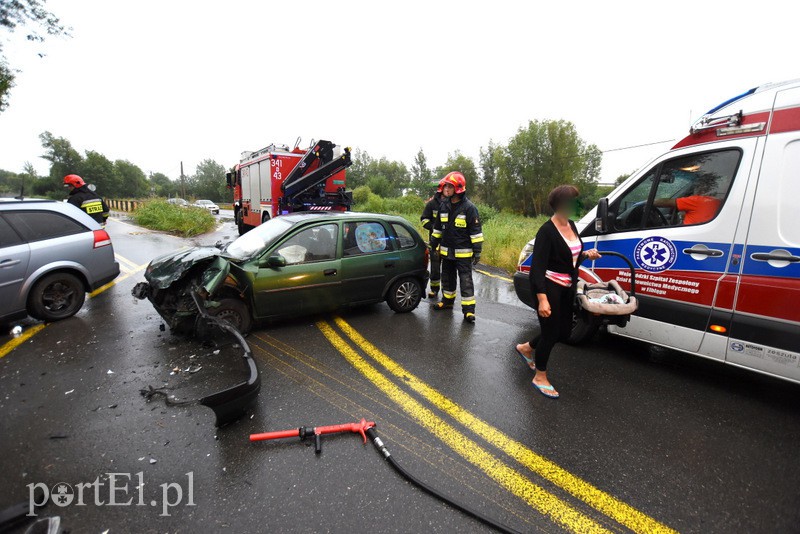  Czołówka dwóch opli zdjęcie nr 156951