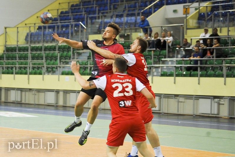 Elbląg Pierwszy sparing na plus