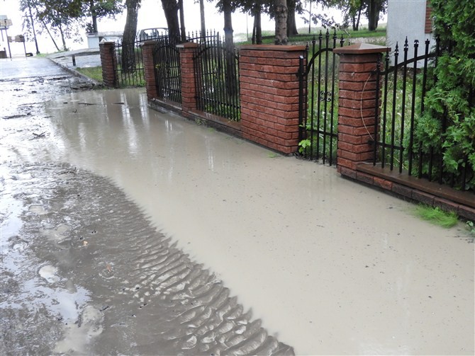 Ulewa w Suchaczu zdjęcie nr 158874