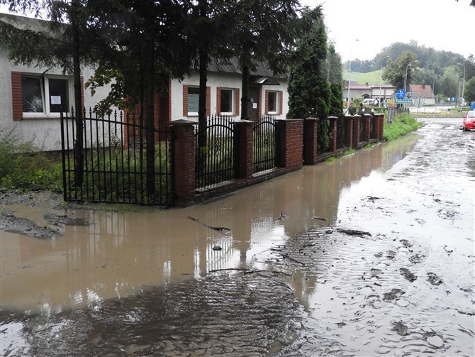 Ulewa w Suchaczu zdjęcie nr 158875