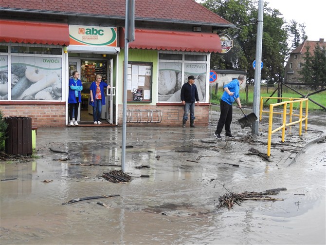 Ulewa w Suchaczu zdjęcie nr 158872