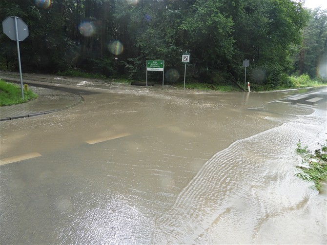 Ulewa w Suchaczu zdjęcie nr 158898