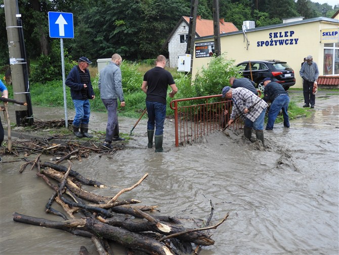 Ulewa w Suchaczu zdjęcie nr 158865
