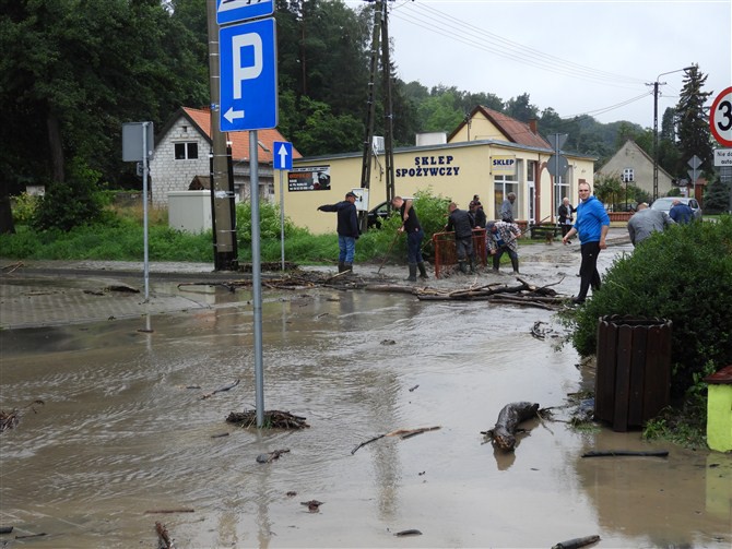 Ulewa w Suchaczu zdjęcie nr 158864