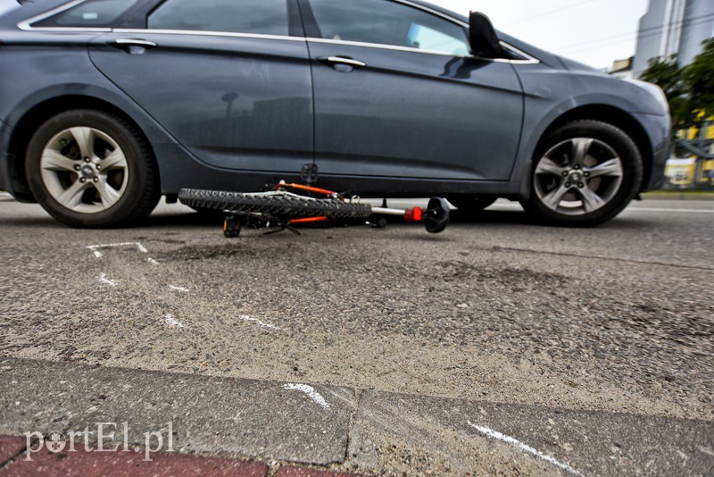 Potrącenie rowerzysty zdjęcie nr 159562