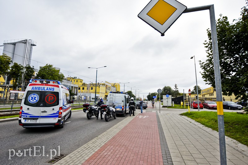 Potrącenie rowerzysty zdjęcie nr 159560