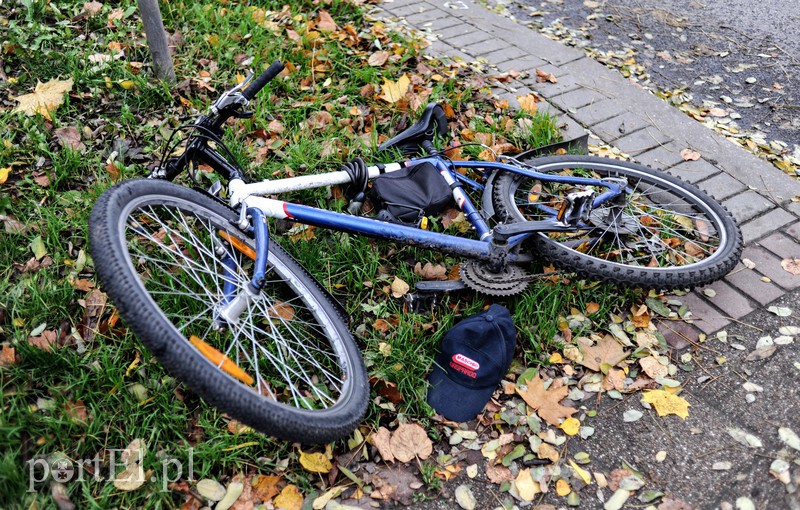 Potrącenie rowerzysty na Traugutta zdjęcie nr 163287