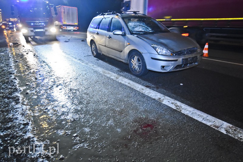 Śmiertelne potrącenie kobiety na trasie S7 zdjęcie nr 164883