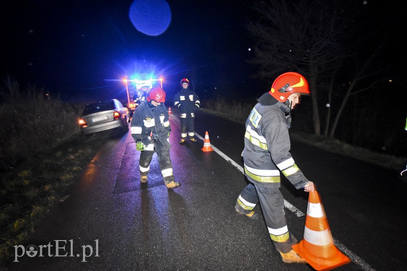 Chciał wyprzedzić, wypadł z drogi zdjęcie nr 165043