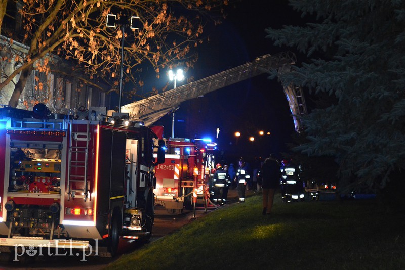 Elbląg Pożar na Kasprzaka, w mieszkaniu odkryto zwłoki