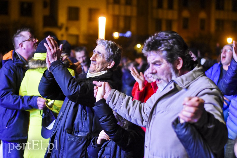 Tak Elbląg przywitał nowy 2018 rok! zdjęcie nr 166980