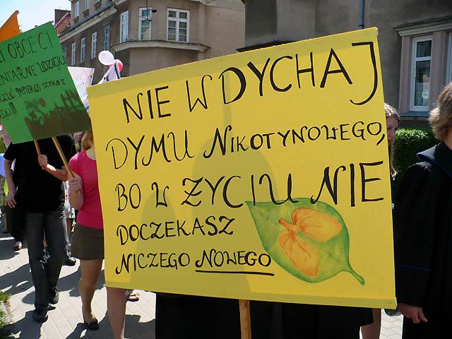 Elbląg Happening bez papierosa