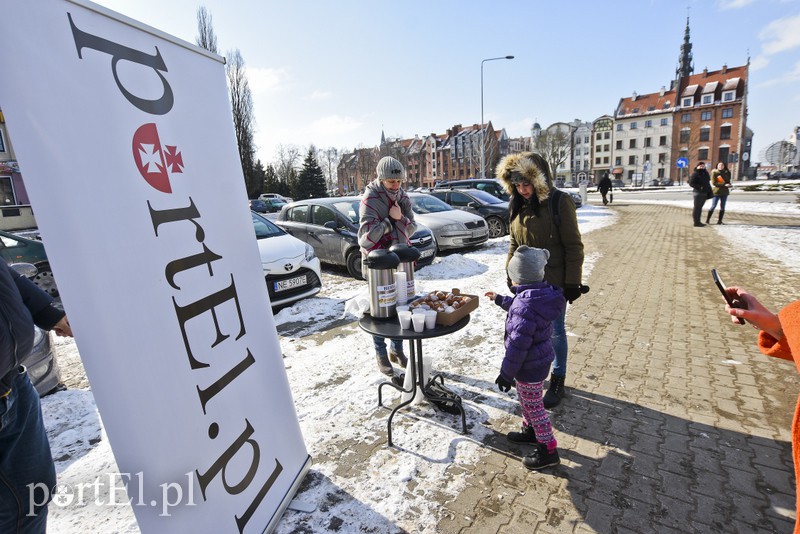 Elbląg Jak rozgrzewaliśmy elblążan