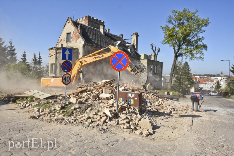 Elbląg Po przybudówce nie ma już śladu