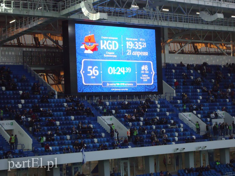 Elbląg Stadion w Kaliningradzie robi wrażenie
