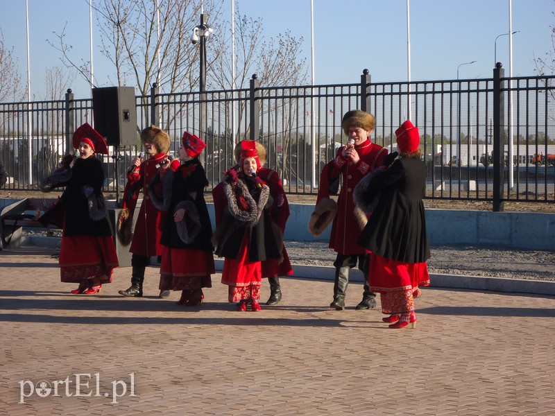 Oprawa muzyczna przed meczem.