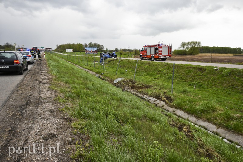 Dachowanie na s7 pod Pasłękiem zdjęcie nr 174047