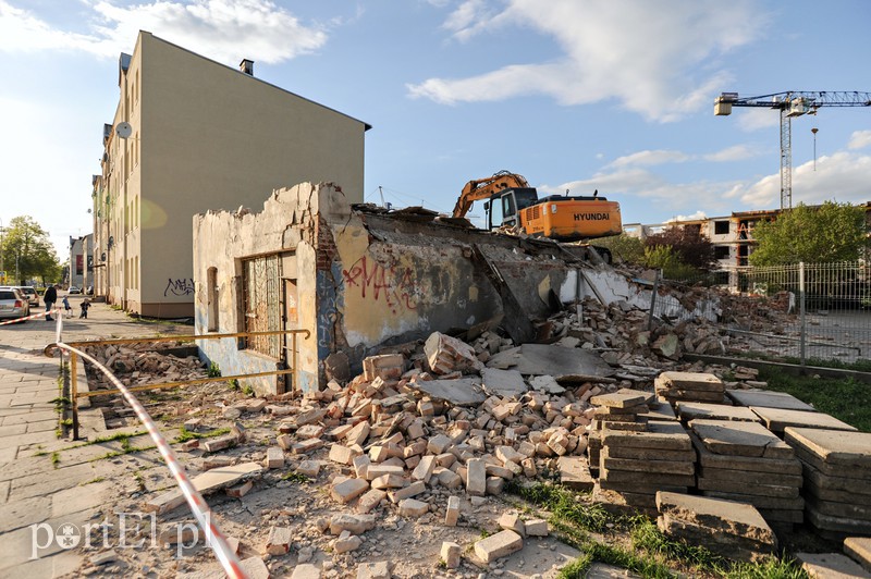 Elbląg Znika kolejny budynek