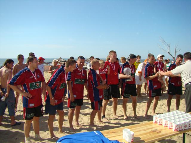 Zdobywca Pucharu Elbląga na rok 2008 - Straż Pożarna Elbląg.