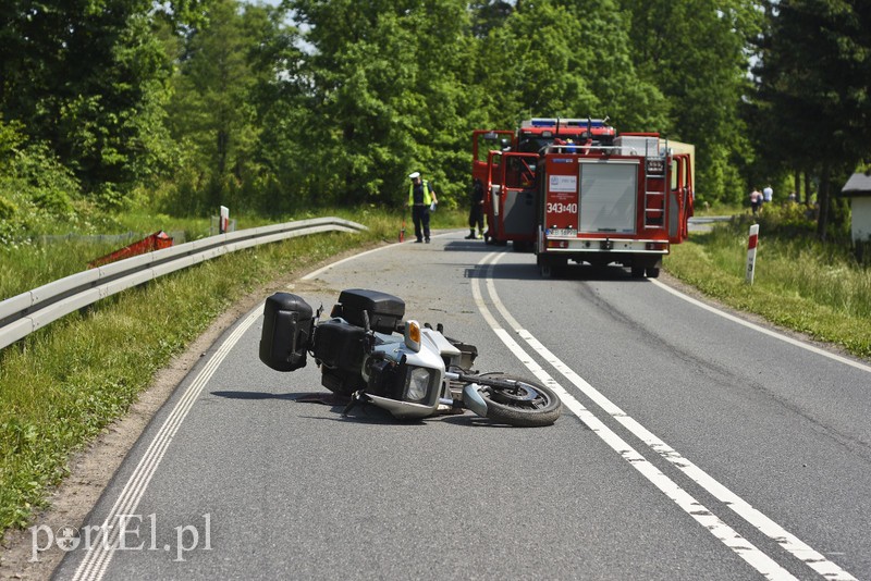 Elbląg Śmiertelny wypadek pod Pasłękiem. Zginął motocyklista
