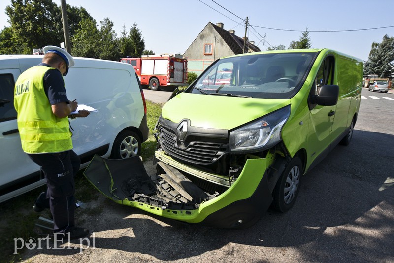 Elbląg Wymusiła pierwszeństwo i dachowała