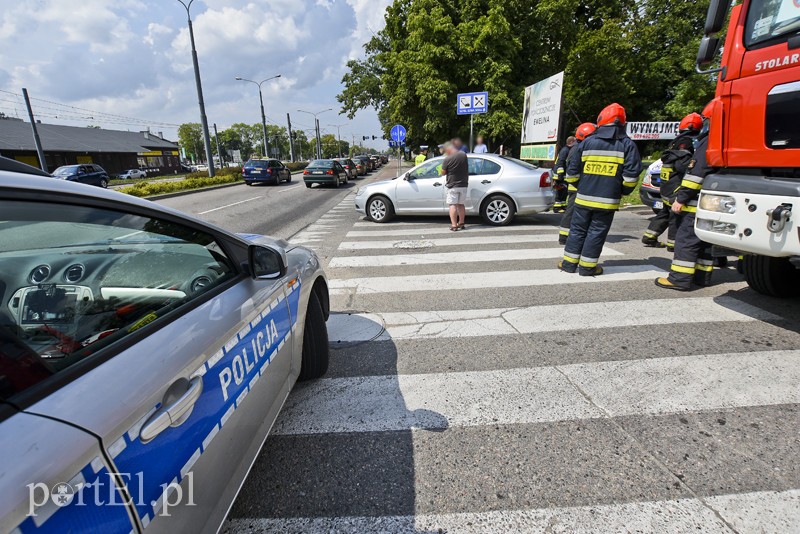 Potrącenie rowerzystki na al. Grunwaldzkiej zdjęcie nr 181396