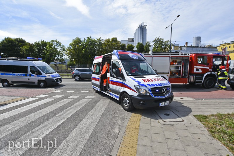 Potrącenie rowerzysty na ul. Browarnej zdjęcie nr 182368