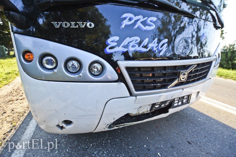 Autobus uderzył w hondę zdjęcie nr 182508